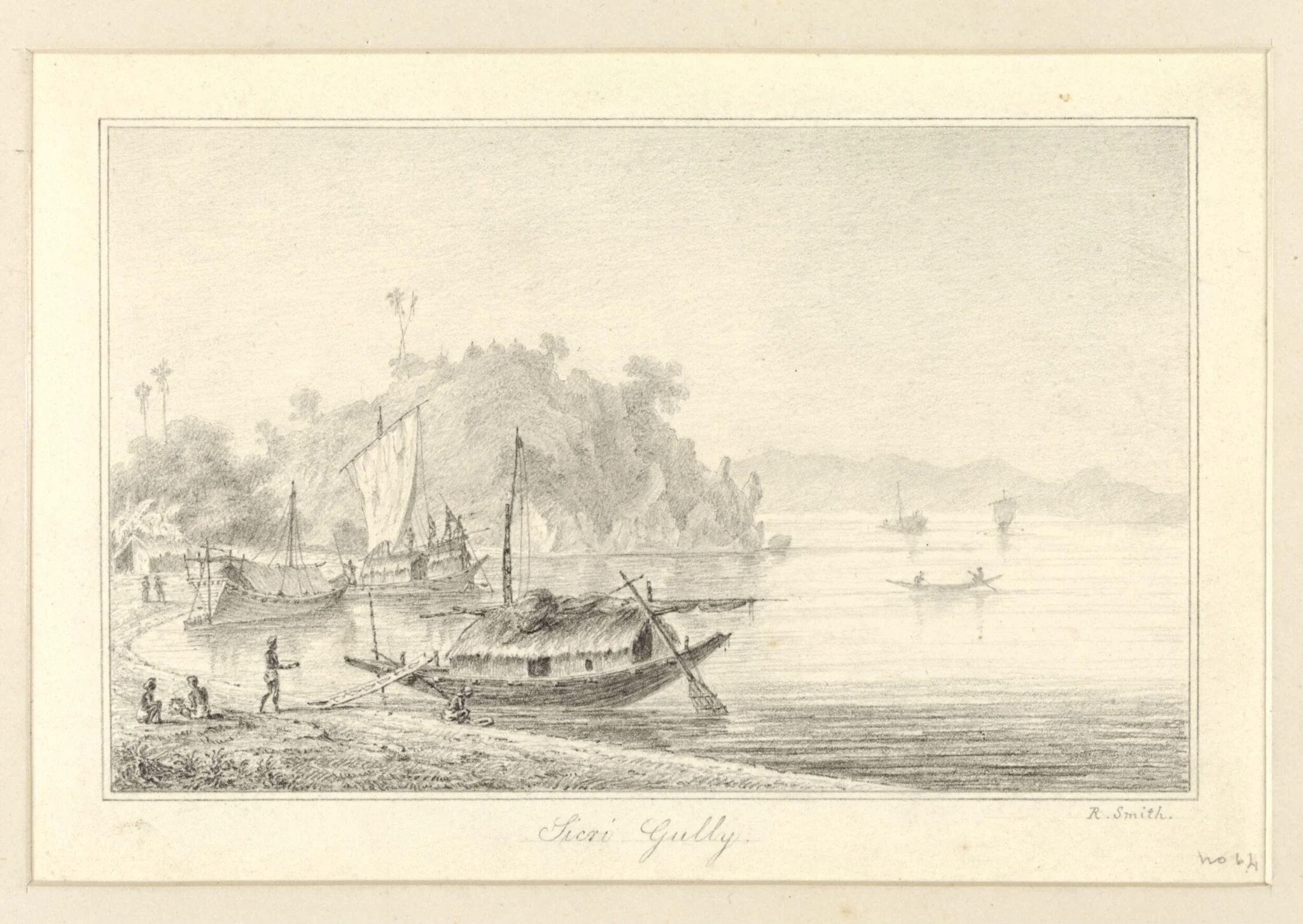 Sicri Gully, by Robert Captain Smith, 1830
