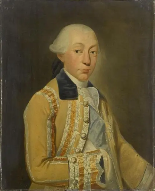 Portrait of Louis François Joseph de Bourbon, Prince of Conti in hunting costume