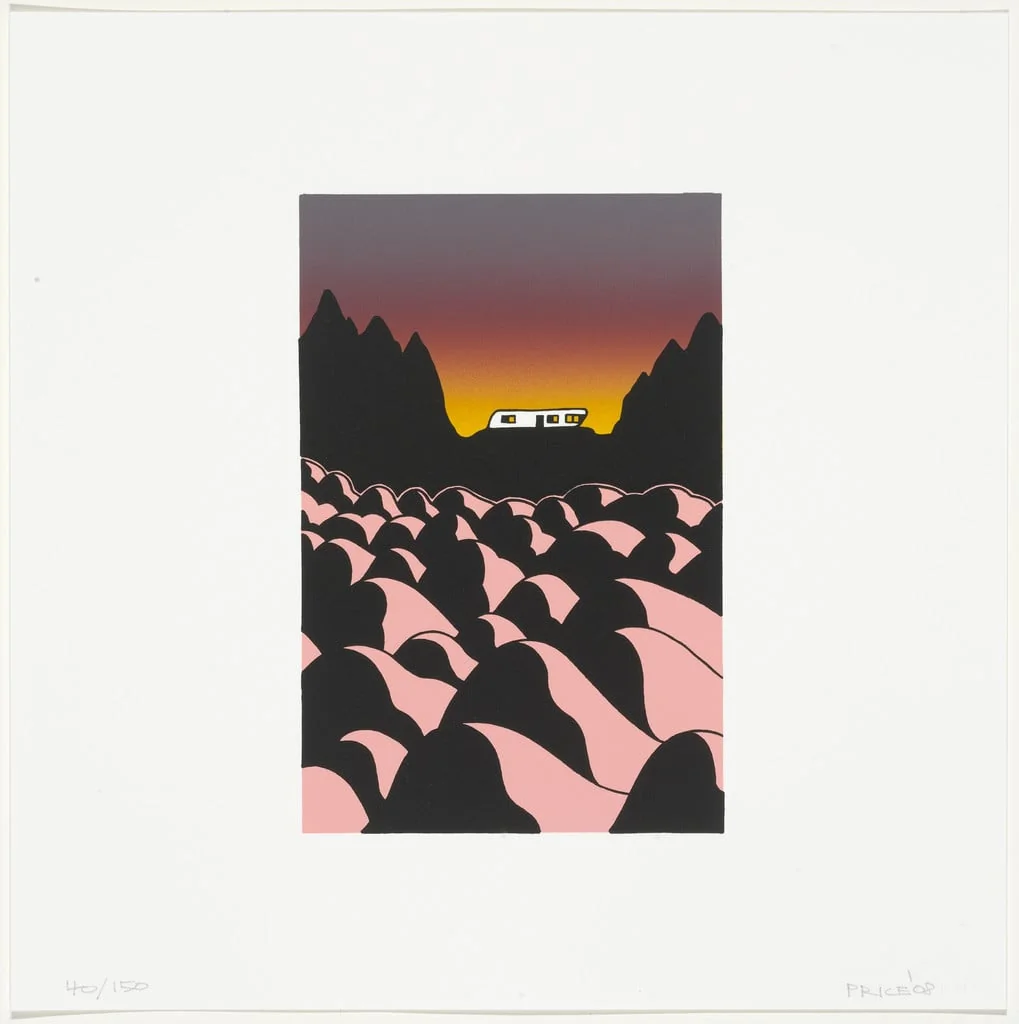 Untitled, by Ken Price, ink, 2008
