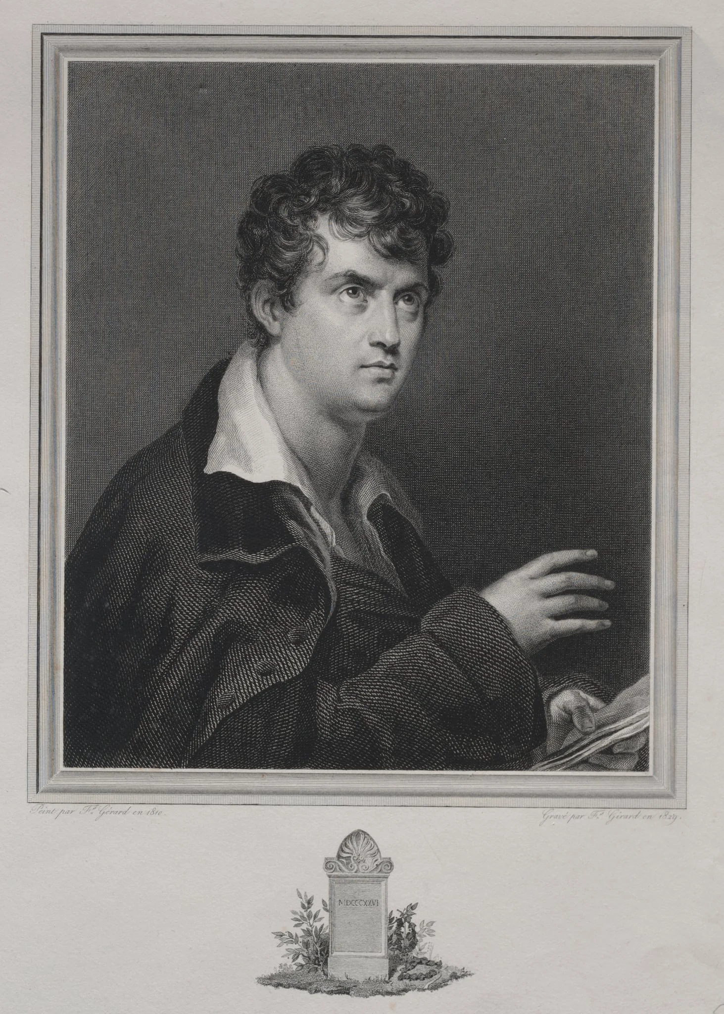 François Joseph Talma, by François Girard, 1829