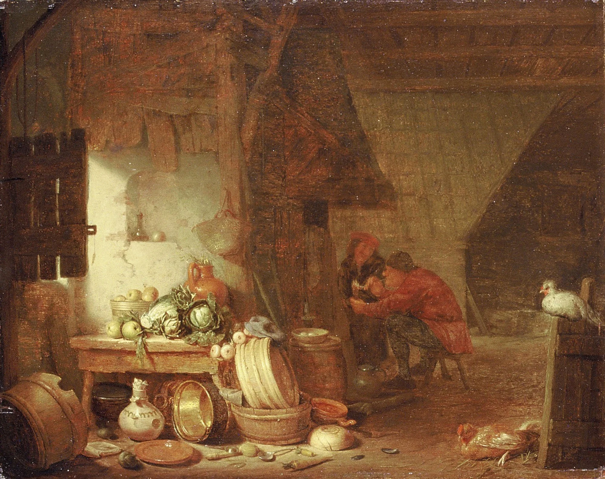 Interior of Peasant's Kitchen