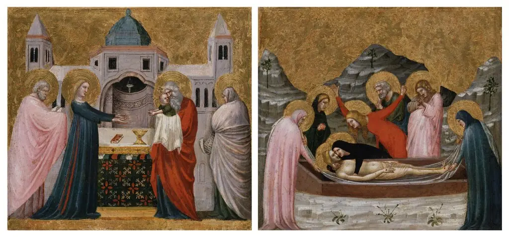 Two Scenes from the Life of Christ