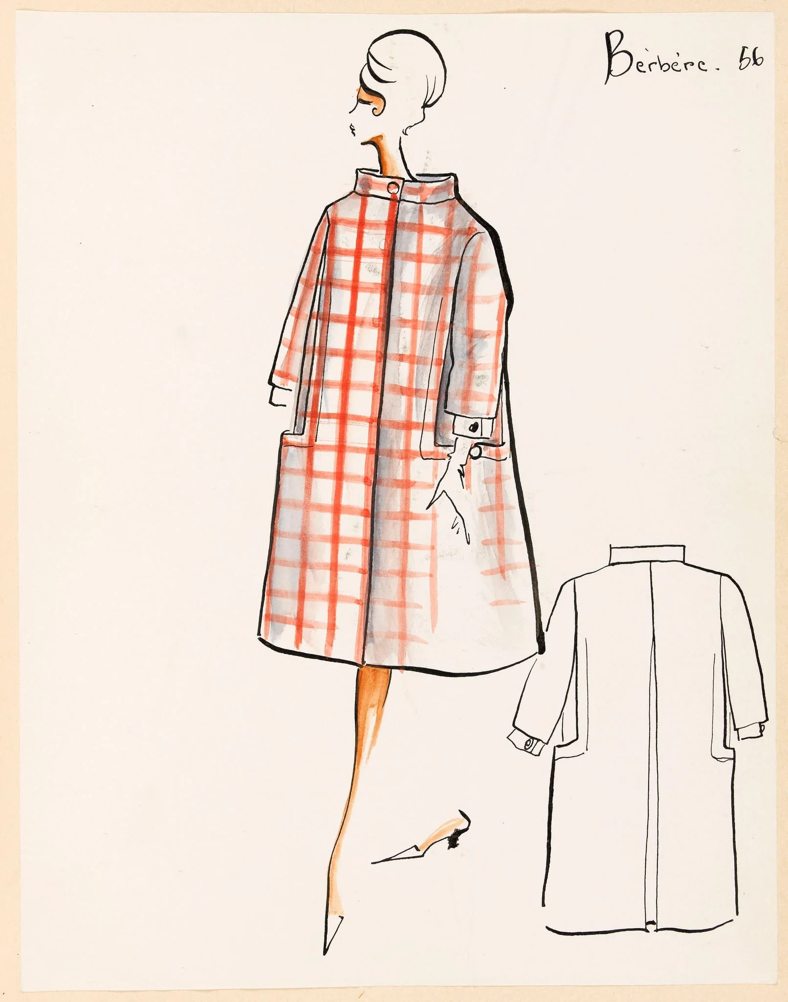 Berbère, by Carven, 1959