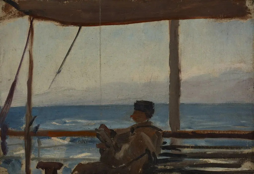 The Caucasus (Łobojkow on a Boat)