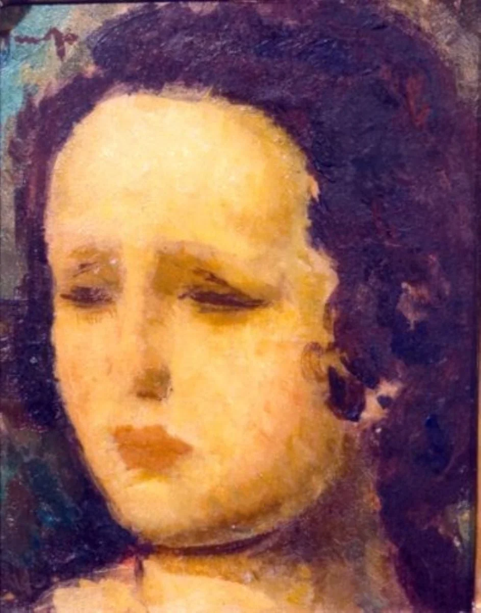 Cap de femeie, by Nicolae Tonitza, unspecified, 1923