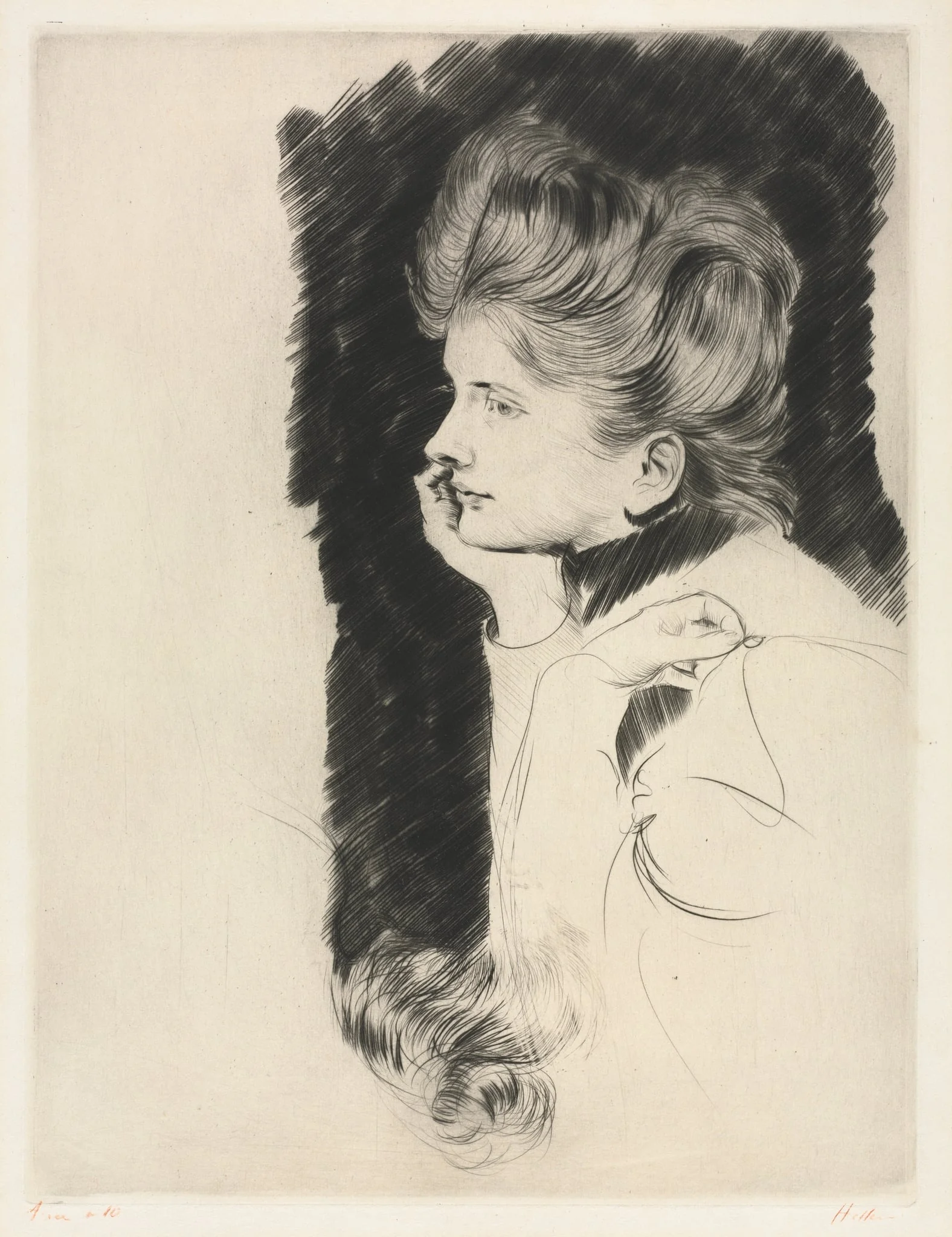Head of a Woman