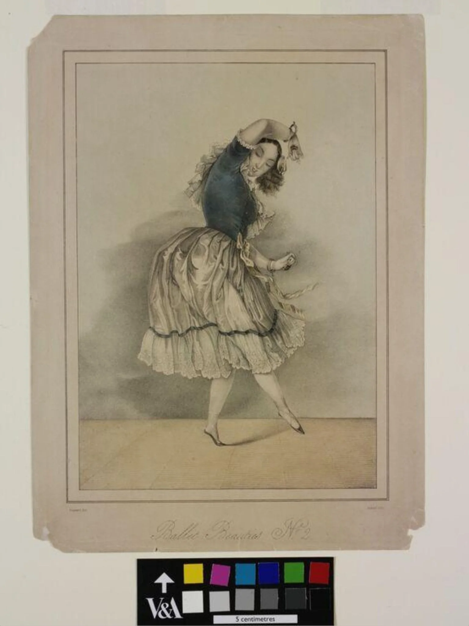Ballet Beauties No 2., by Aubril, 1850
