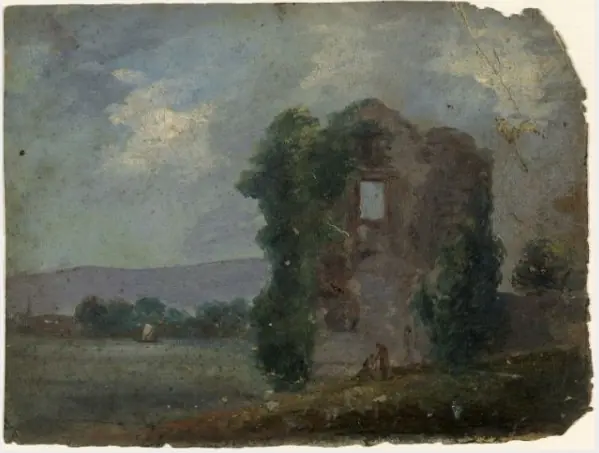 Ruined Castle by Water