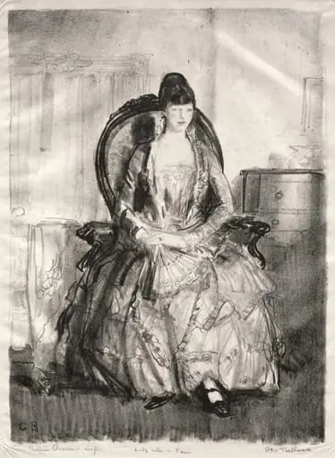 Lady with a Fan