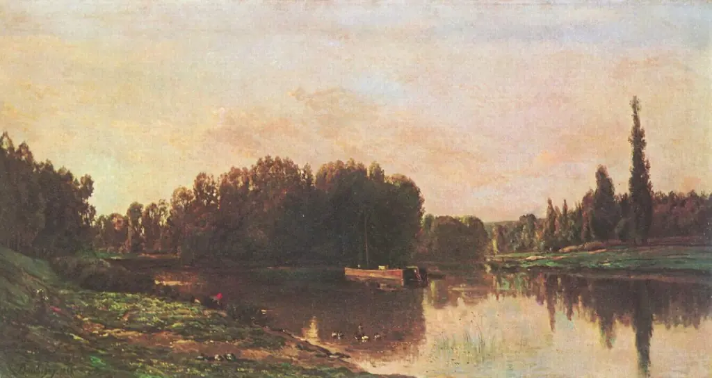 The Confluence of the Rivers Seine and Oise