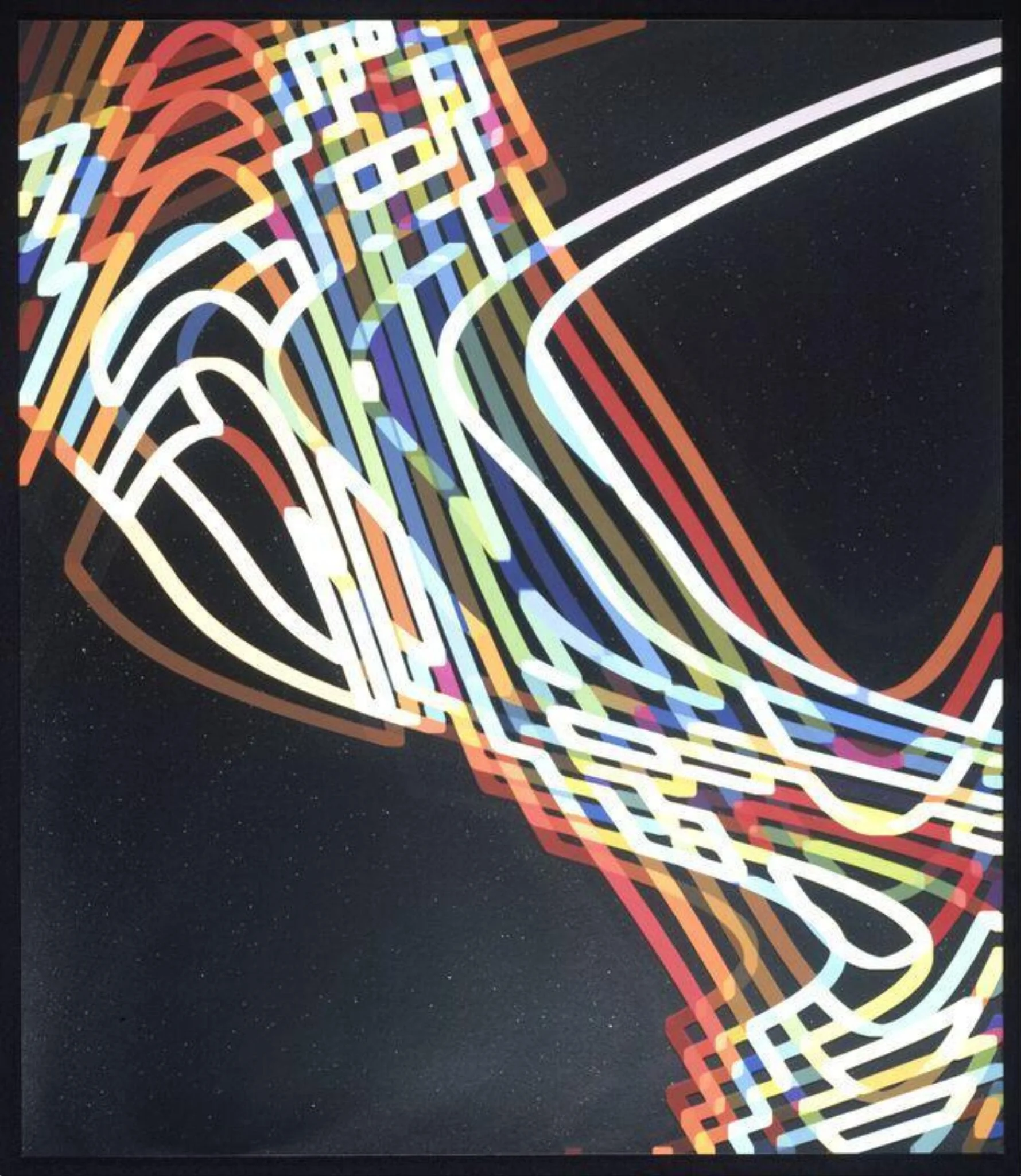 Waste Painting #9, The Crown Jewels, by Peter Saville, 2003