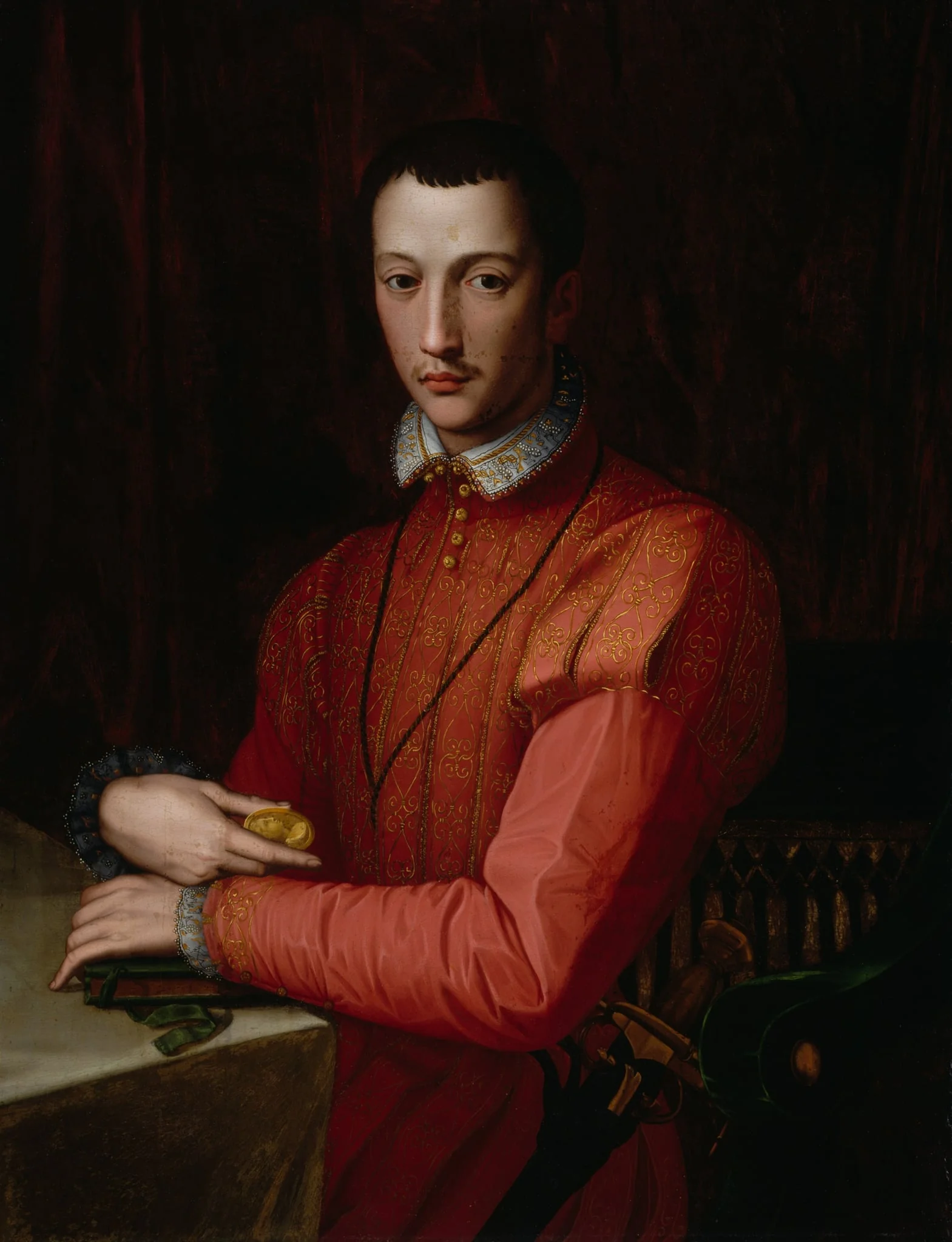 Francesco de' Medici, by Alessandro Allori, oil, 1560