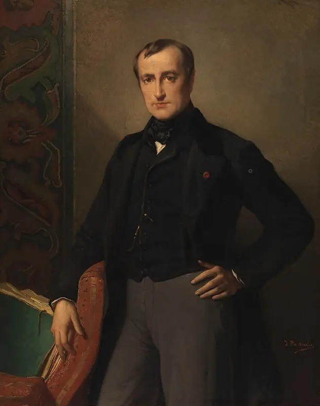 Portrait of the painter Paul Delaroche
