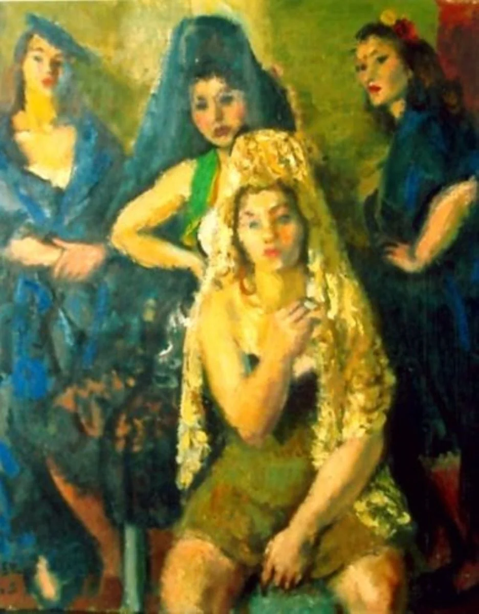 Spaniole, by Iosif Iser, unspecified, 1945