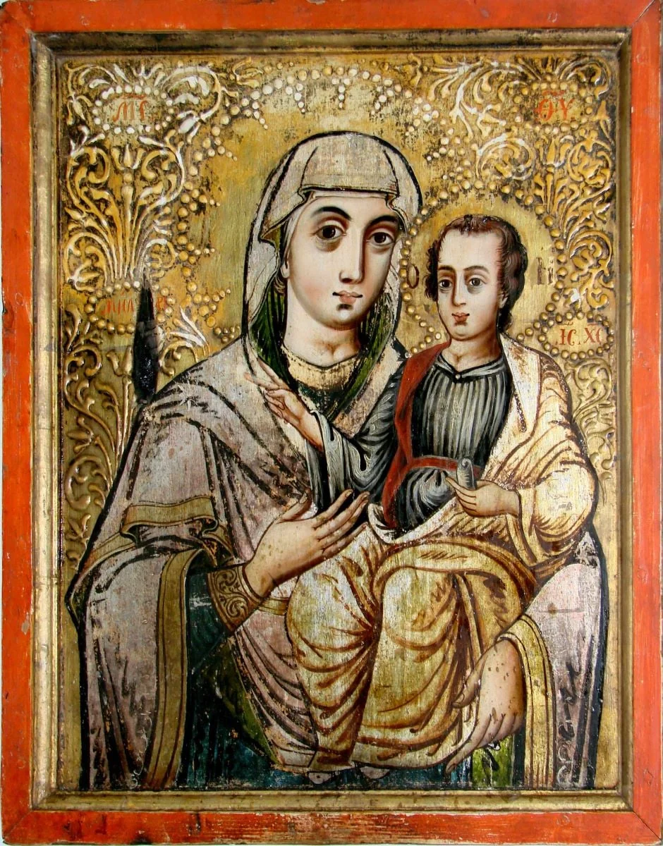 Maica Domnului cu Pruncul, by Gheorghe fiul lui Iacov
