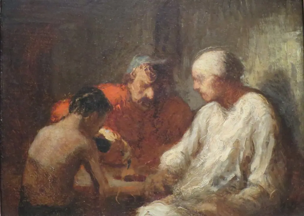Study for “Saltimbanques Resting”