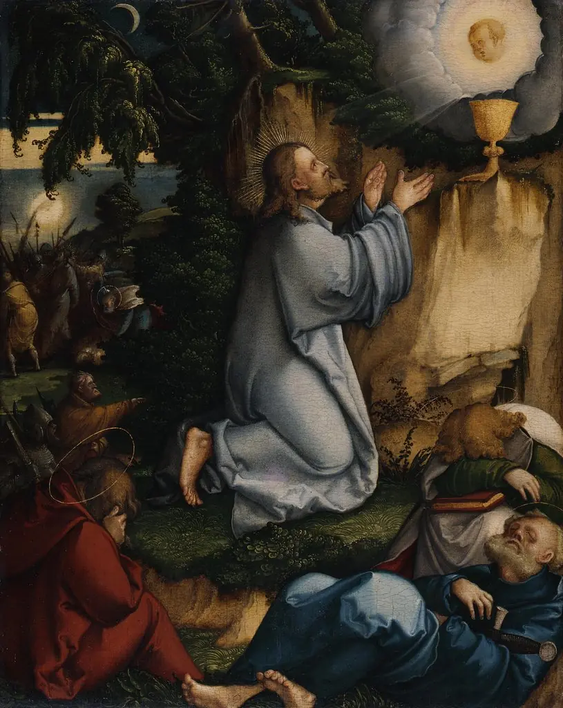 Christus am Ölberg und die Gefangennahme Christi