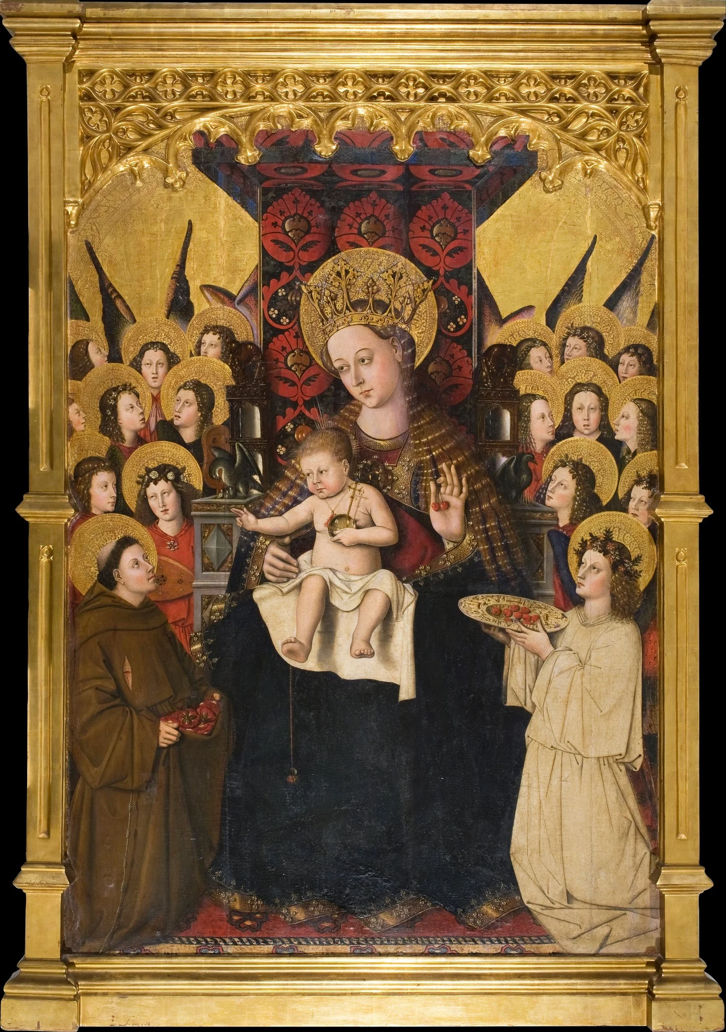 Virgin of the Porziuncola, by Jacomart, unspecified, 1450