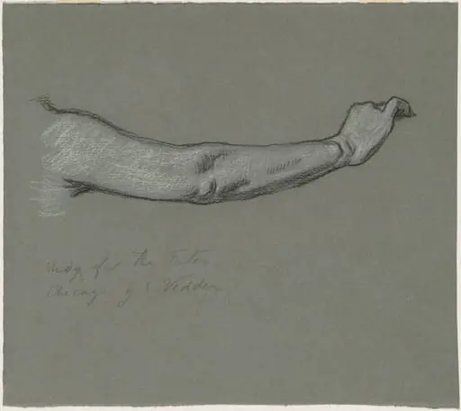 Study for "The Fates Gathering in the Stars"
