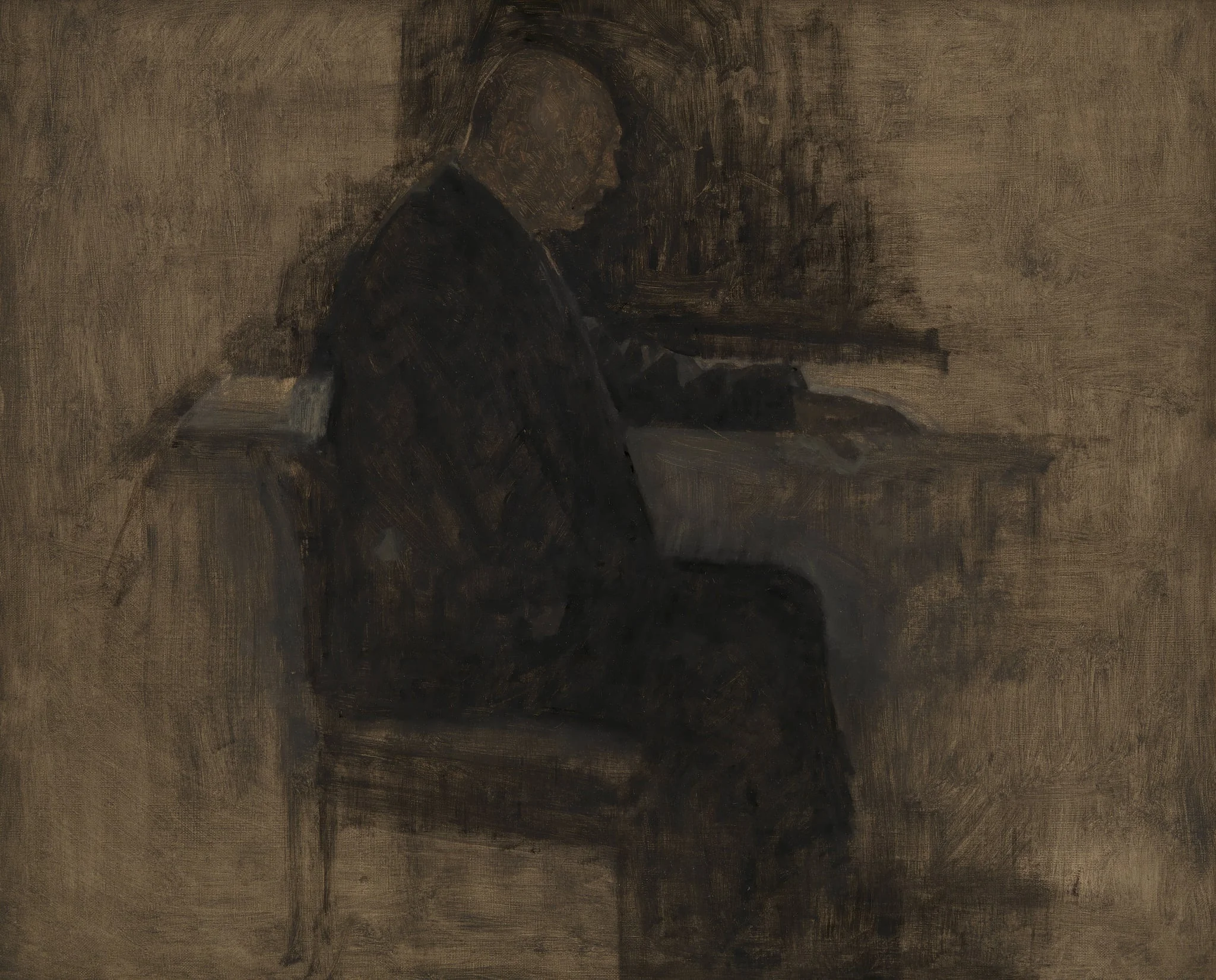 The Architect Thorvald Bindesbøll, by Unknown, 1904