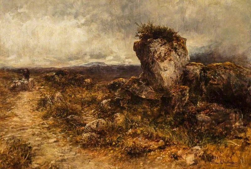 The Eagle's Nest, Skye, by George Paul Chalmers, oil, 1865