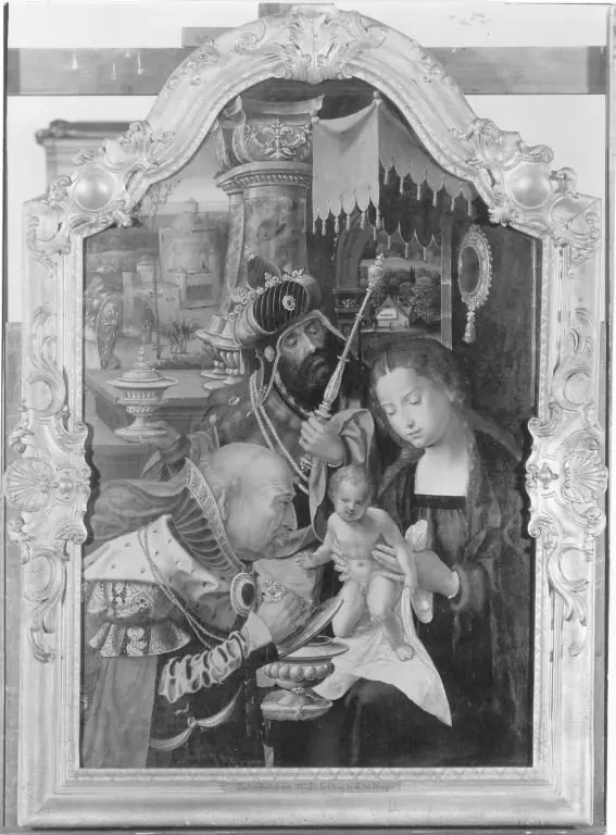 Adoration of the magi (centre)