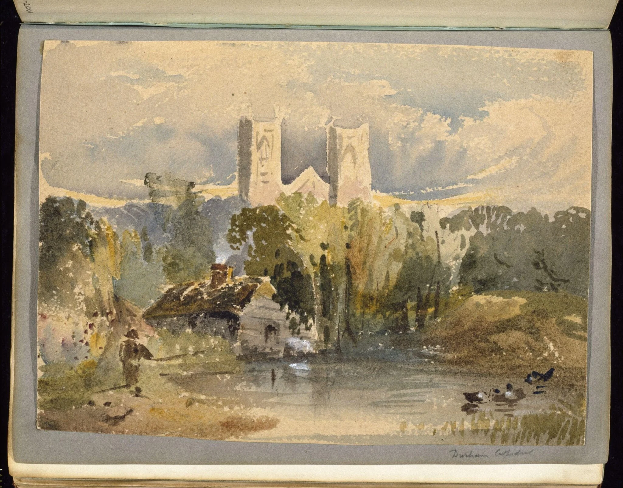 watercolour from the Ionides Album