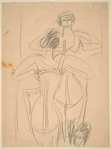 Girl Before a Mirror