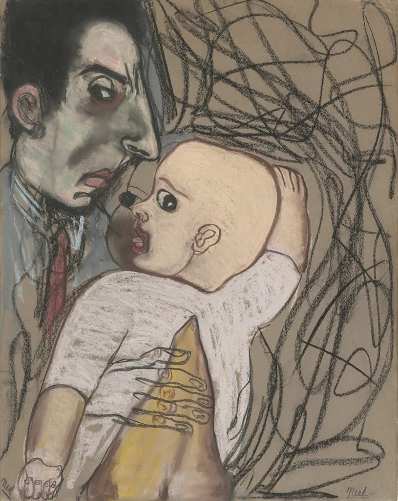 Untitled, by Alice Neel, oil, 1940