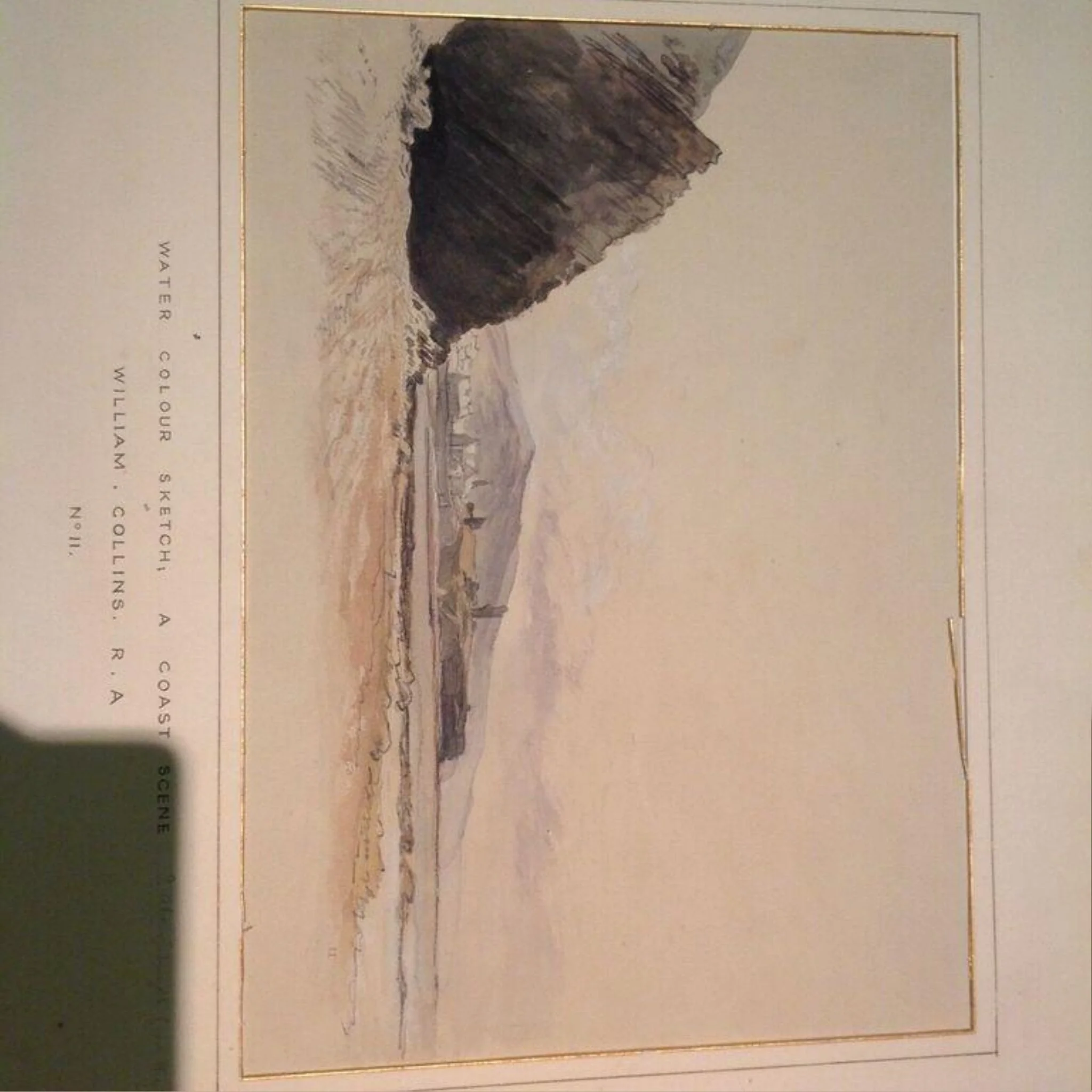 Coast Scene, by William Collins, 1850