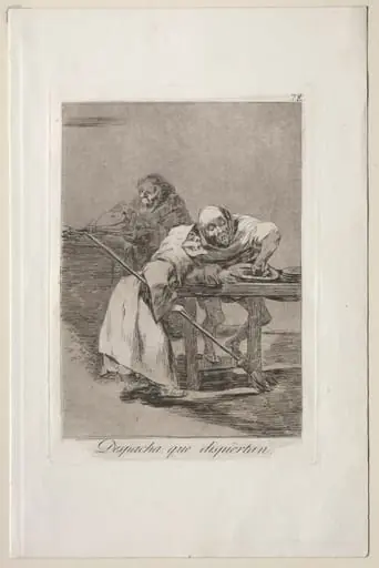 Be Quick, They are Waking Up, Plate 78