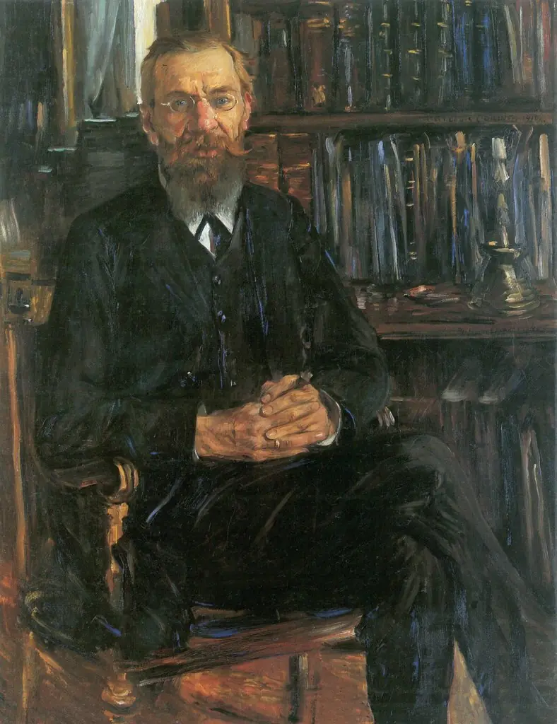 Portrait of Dr Edward Meyer (1855-1930), German historian