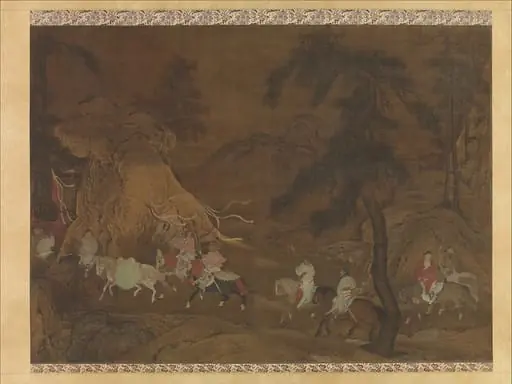 南宋 佚名 明皇幸蜀圖 軸|Emperor Xuanzong's Flight to Shu