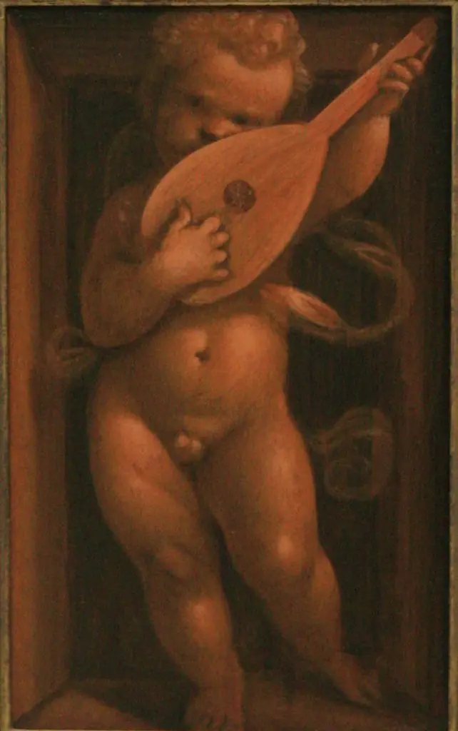 Child with a Lute