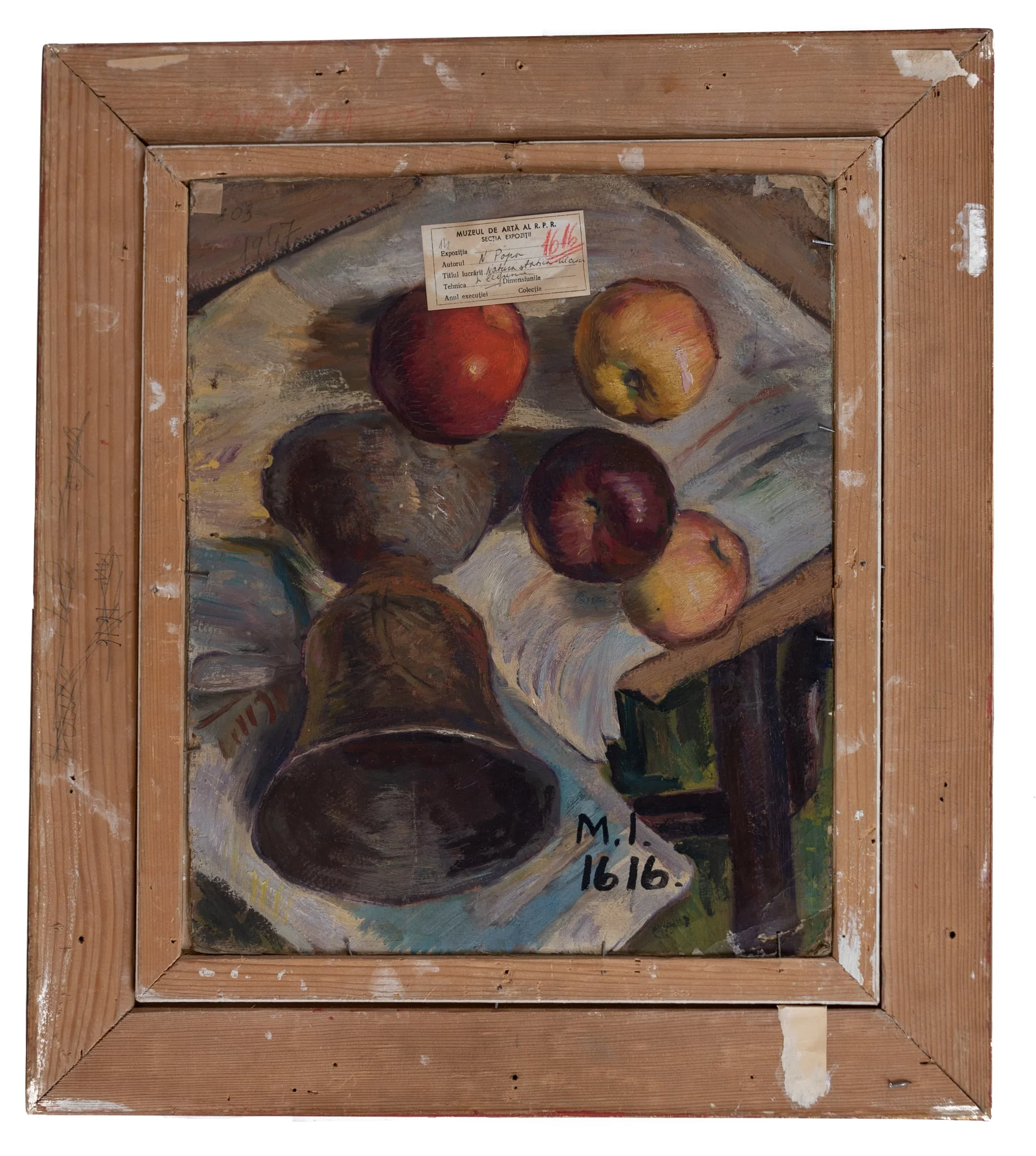 Natură moartă, ulcior, legume, by Popa Nicolae, 1931
