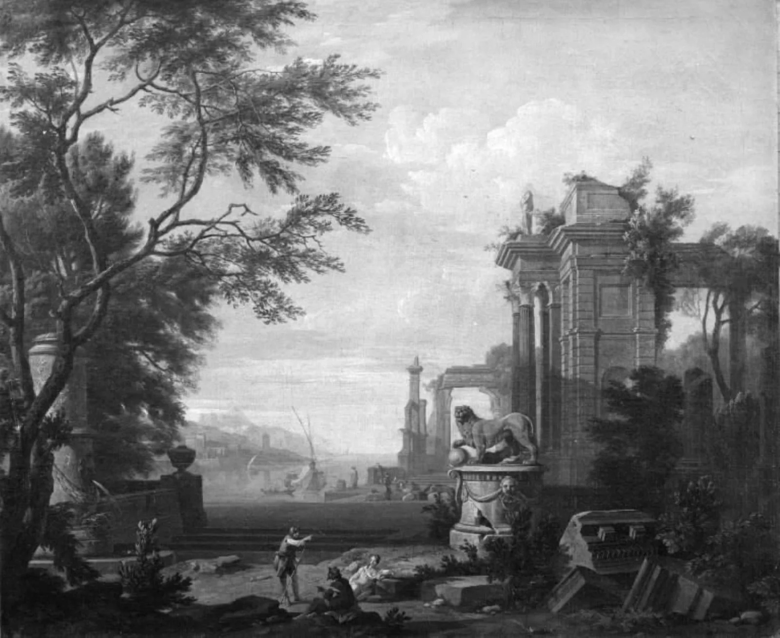 Southern Harbour, by Unknown, 1718