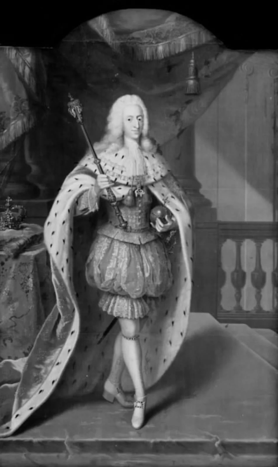 Christian VI, by Unknown, 1870