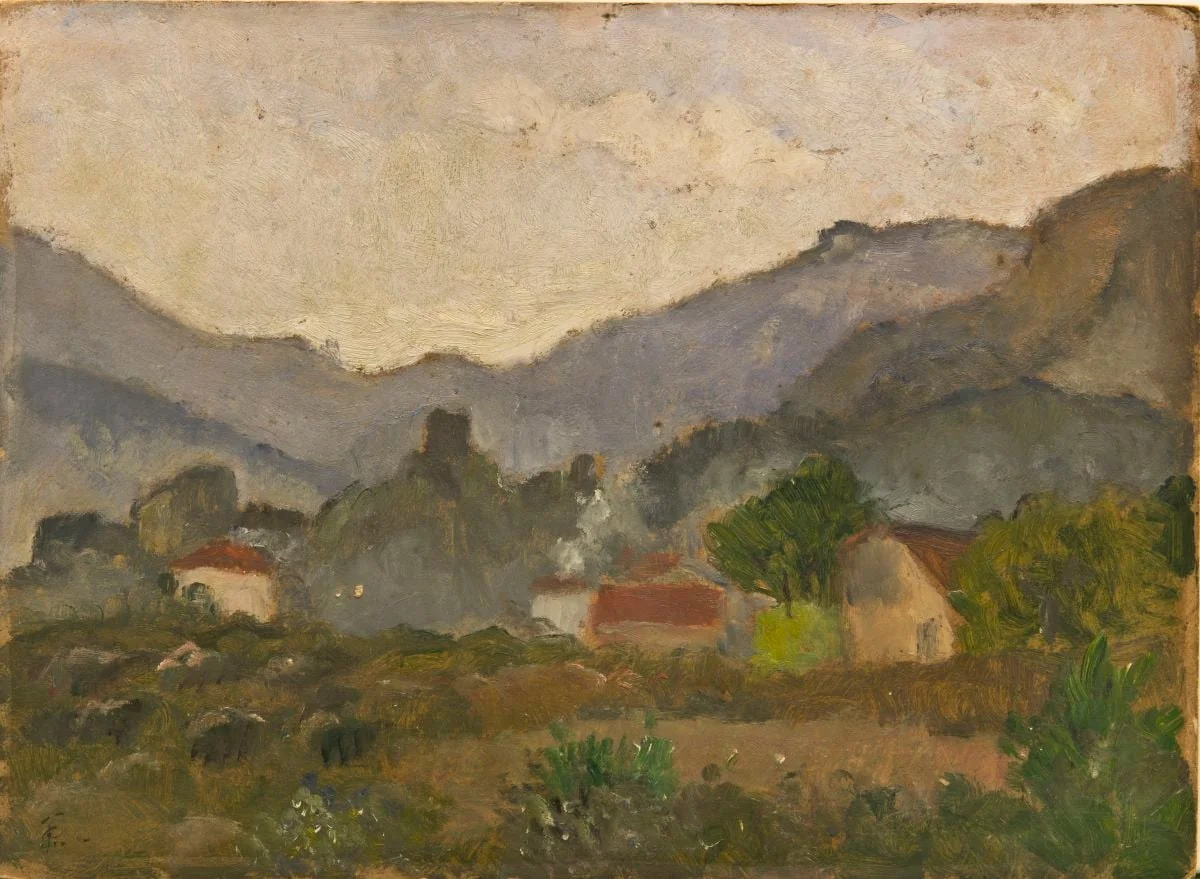 Peisaj la Bucium