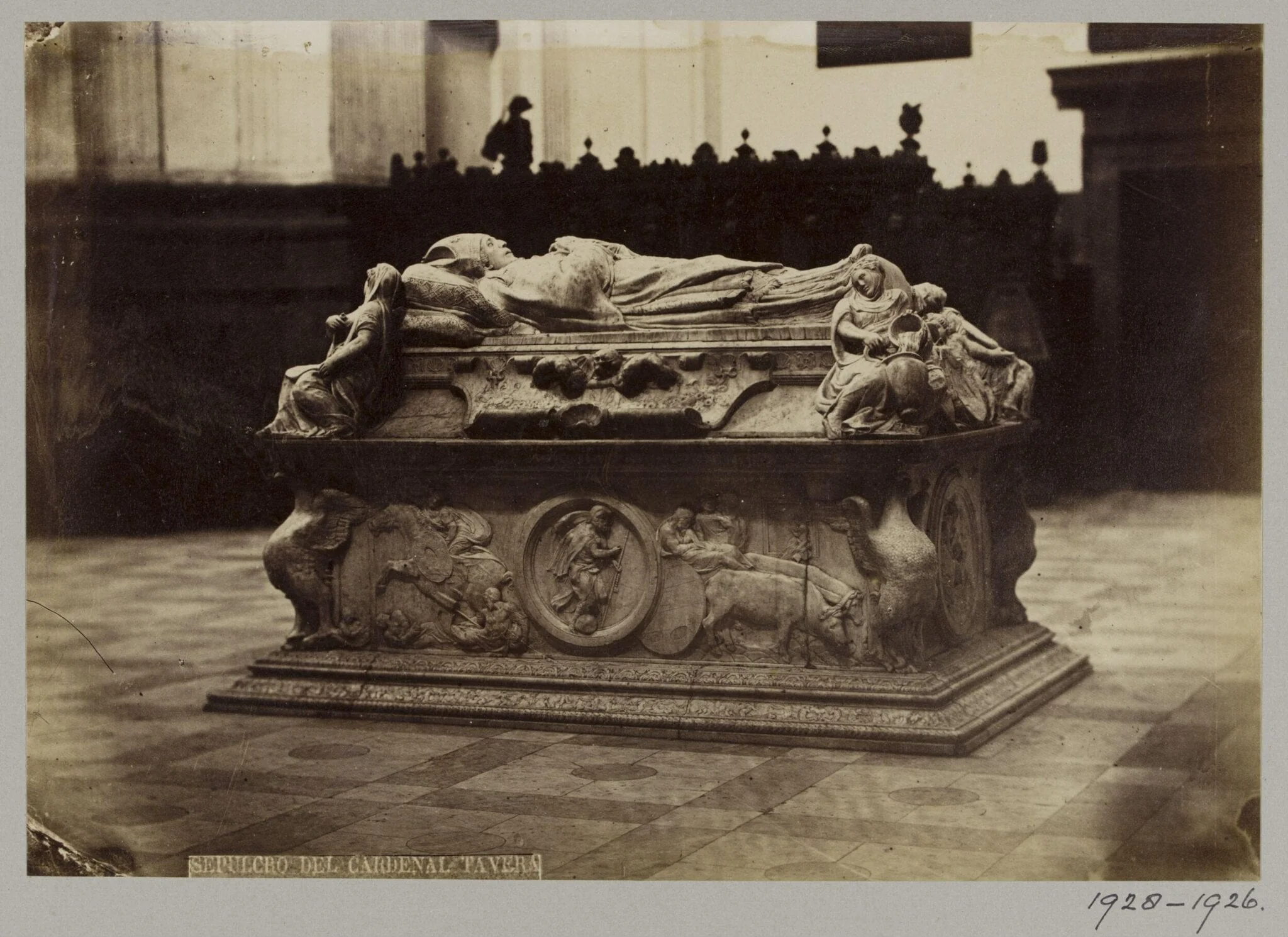 Tomb of Cardinal Tavera in the Hospital de Tavera in Toledo