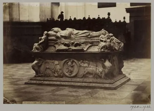Tomb of Cardinal Tavera in the Hospital de Tavera in Toledo