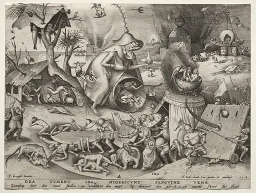 The Seven Deadly Sins:  Anger