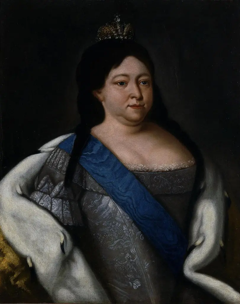 Portrait of Empress Anna Ioannovna