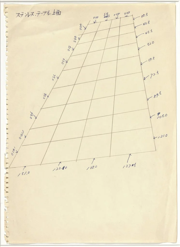 Untitled, by Jiro Takamatsu, graphite, 1977