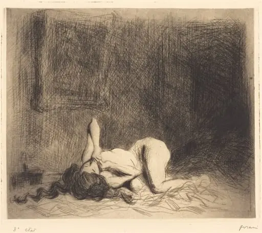 Sur le lit (On the Bed)