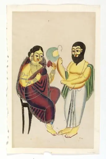 Elokeshi and Madhavchandra Giri (the Mahant)