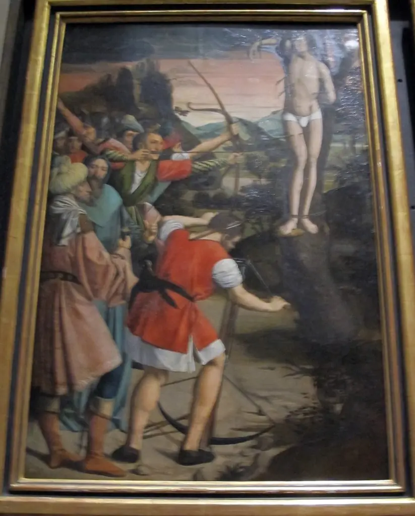 Saint Sebastian Pierced with Arrows