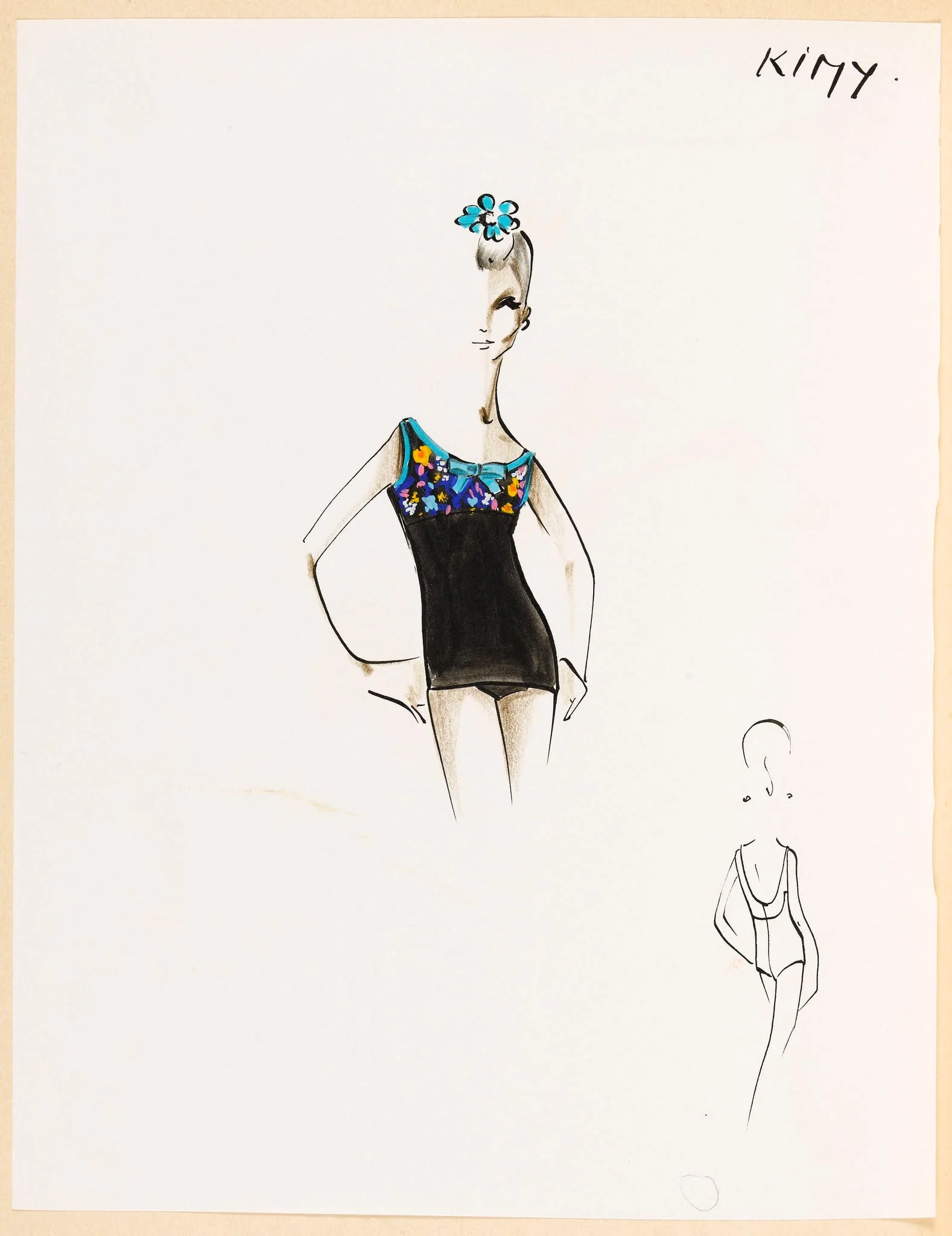 Kimy, by Marie-Louise Carven, 1964