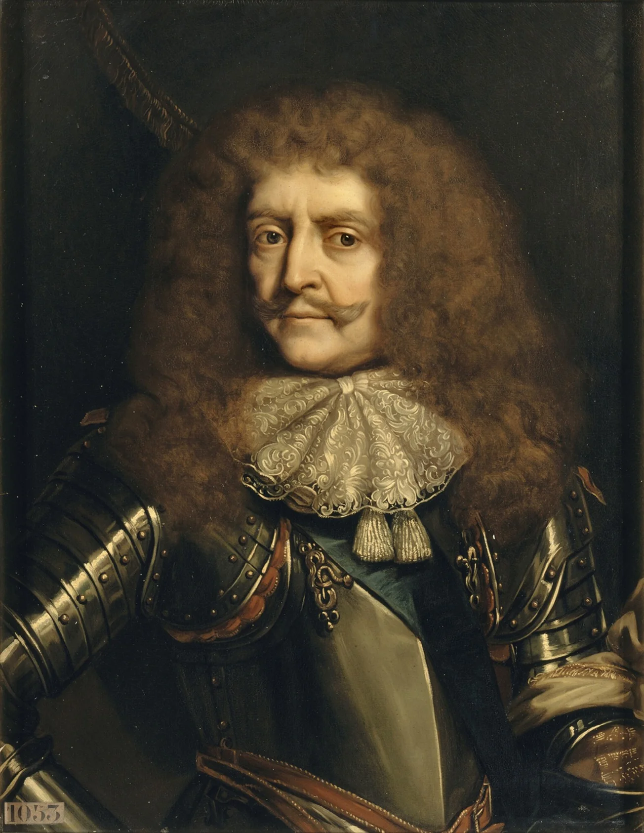 Antoine III, duc de Gramont, maréchal de France (1604-1678), by Sophie Rochard, oil, 1834
