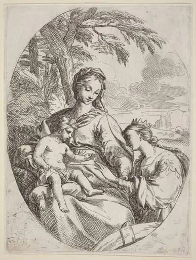 The Mystic Marriage of Saint Catherine