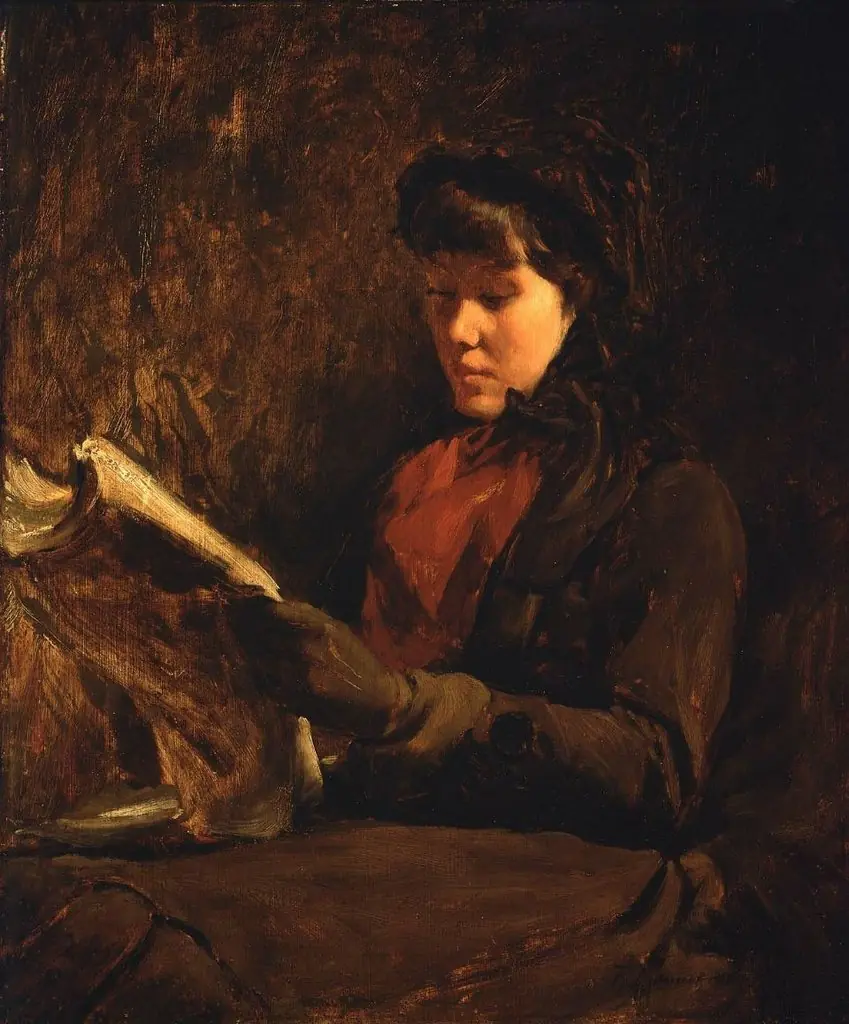 A Girl Reading